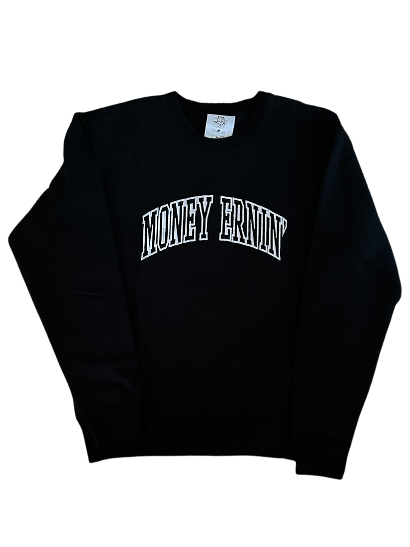 Money Ernin' Sweatshirt - Black '23